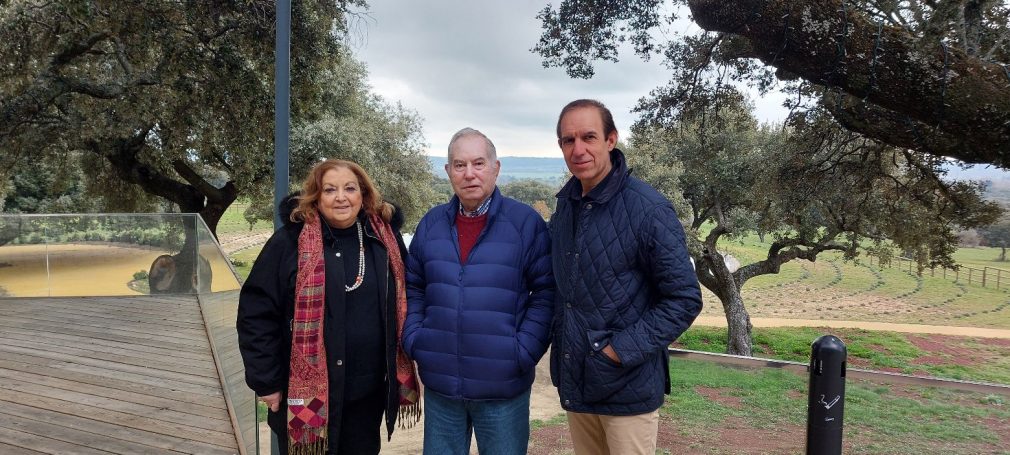 Muriel, Pedro Giraldo y Rafael Sandoval en El Jaral de la Mira